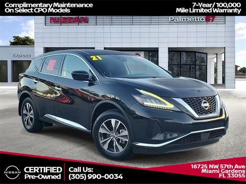 Certified 2021 Nissan Murano S image 1