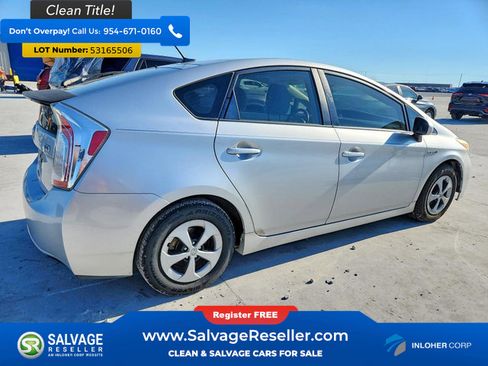 Used 2013 Toyota Prius Three w/ Solar Roof Pkg FWD image 4