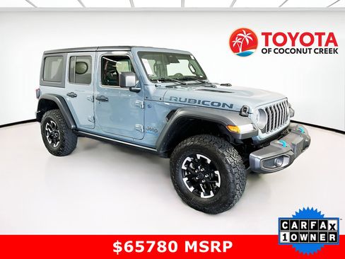 Used 2025 Jeep Wrangler Unlimited Rubicon 4xe image 1