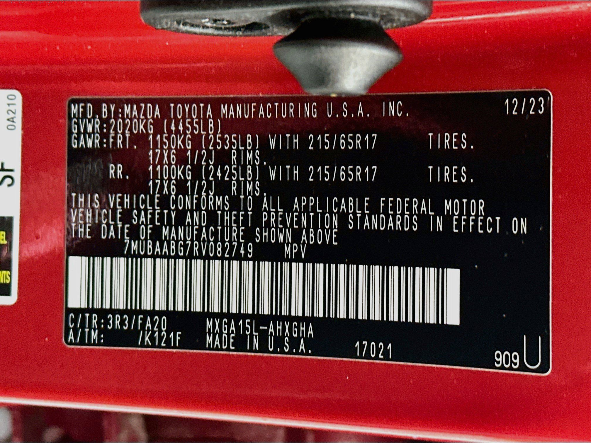 Certified 2024 Toyota Corolla Cross LE w/ Moonroof Package AWD/4WD image 30