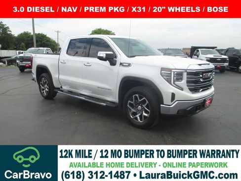 Used 2023 GMC Sierra 1500 SLT w/ SLT Premium Package AWD/4WD image 1