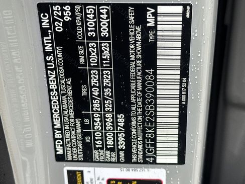 New 2025 Mercedes-Benz GLS 63 AMG AMG GLS 63 image 18