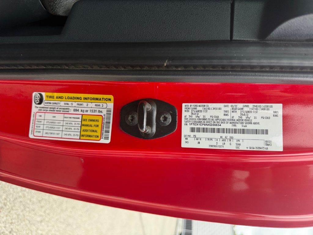 Used 2022 Ford F150 XL w/ STX Appearance Package AWD/4WD image 31