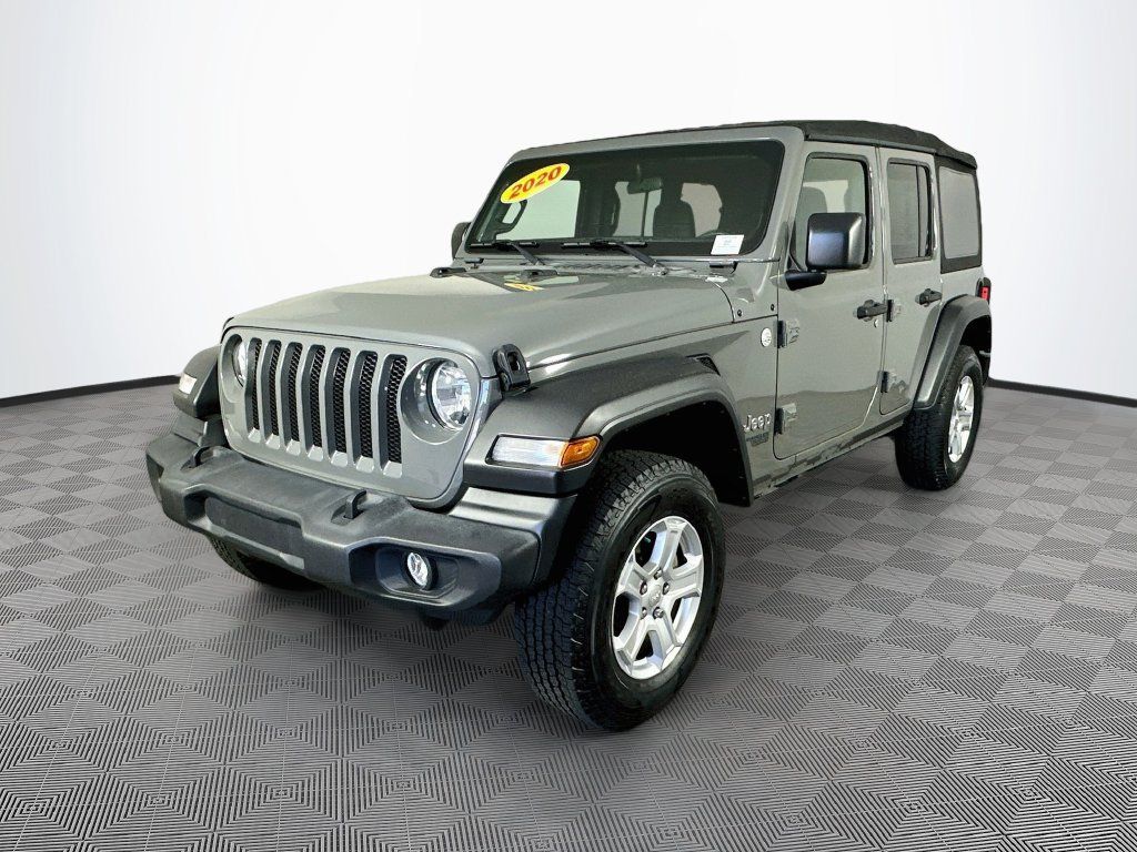Certified 2020 Jeep Wrangler Unlimited Sport S AWD/4WD image 5