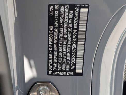 Certified 2025 Porsche 718 Boxster Spyder RS image 26