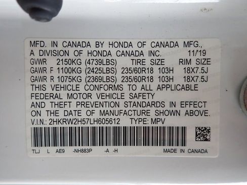 Used 2020 Honda CR-V EX image 21