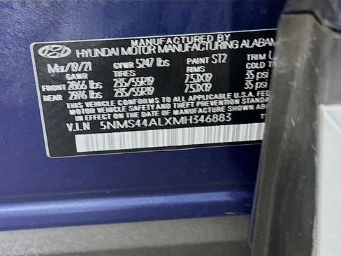 Used 2021 Hyundai Santa Fe Limited FWD image 12