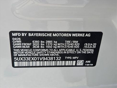 New 2027 BMW X6 xDrive40i w/ Climate Comfort Package AWD/4WD image 19
