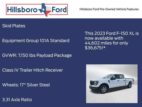 Used 2023 Ford F150 XL AWD/4WD image 3