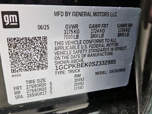 New 2025 Chevrolet Silverado 1500 Custom image 22