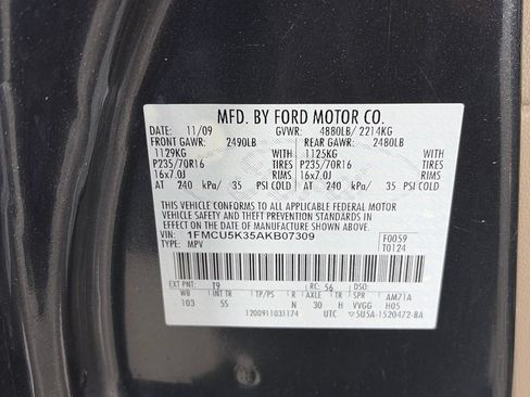 Used 2010 Ford Escape 4WD Hybrid image 9