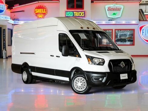 Used 2022 Ford Transit 350 148 High Roof Extended DRW RWD image 1