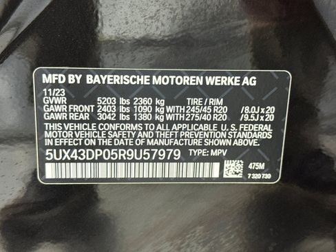Used 2024 BMW X3 sDrive30i w/ M Sport Package RWD image 28