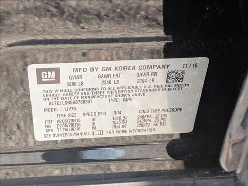 Used 2019 Chevrolet Trax LT w/ LT Convenience Package image 23