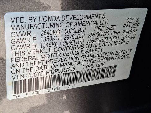 Certified 2023 Acura MDX SH-AWD w/ Advance Package image 29