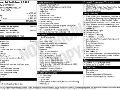New 2026 Chevrolet TrailBlazer LS w/ LS Convenience Package