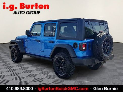 Used 2022 Jeep Wrangler Unlimited Sport AWD/4WD image 4