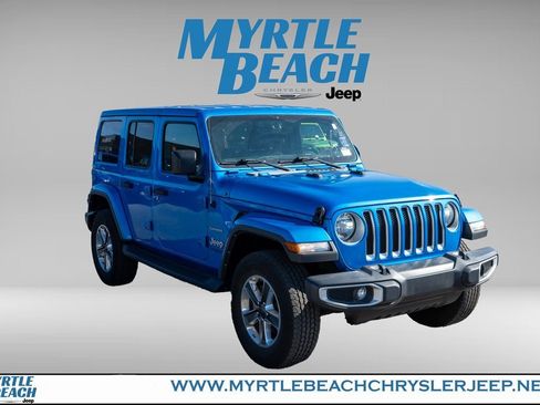 Certified 2022 Jeep Wrangler Unlimited Sahara w/ Cold Weather Group image 8