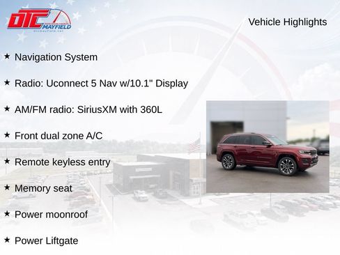 Used 2023 Jeep Grand Cherokee Overland w/ Luxury Tech Group IV AWD/4WD image 6