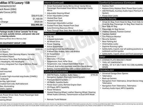 Used 2013 Cadillac XTS Luxury image 1