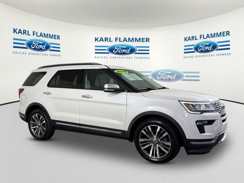 Certified 2018 Ford Explorer Platinum image 1