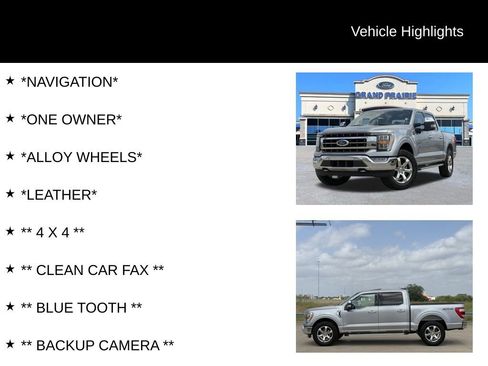 Used 2023 Ford F150 Lariat w/ Trailer Tow Package AWD/4WD image 4