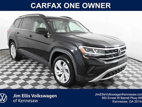 Certified 2023 Volkswagen Atlas SE w/ Panoramic Sunroof Package FWD image 1