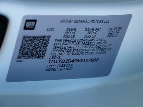 Used 2022 Chevrolet Corvette Stingray Preferred Cpe w/ Z51 Performance Package image 32