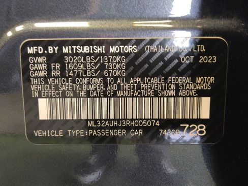 Used 2024 Mitsubishi Mirage LE image 33