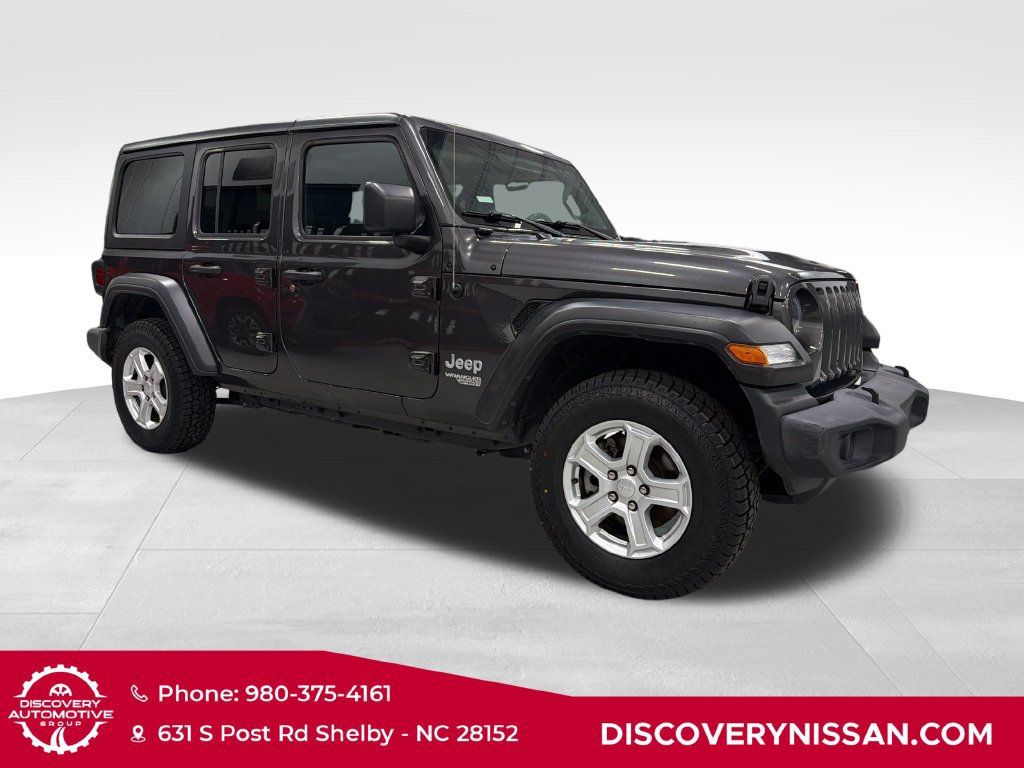 Used 2019 Jeep Wrangler Unlimited Sport S AWD/4WD image 4