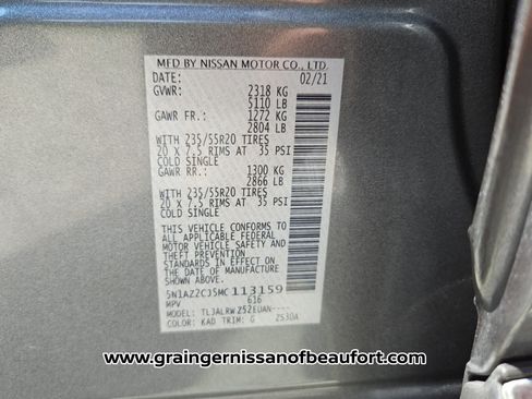 Used 2021 Nissan Murano SL FWD image 7