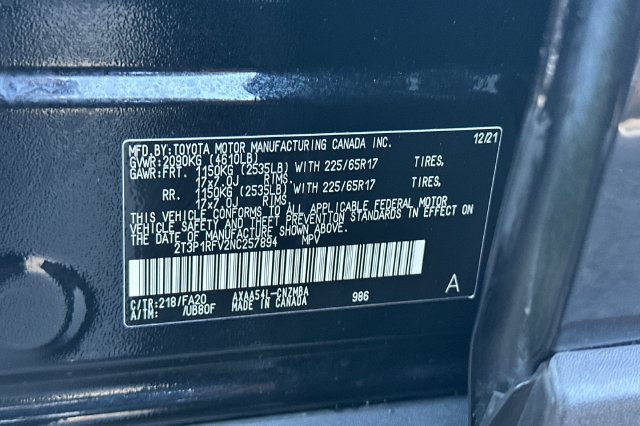 Certified 2022 Toyota RAV4 XLE AWD/4WD image 34