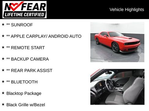 Used 2019 Dodge Challenger GT w/ Blacktop Package RWD image 2