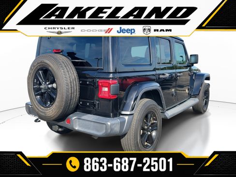 Used 2020 Jeep Wrangler Unlimited Sahara AWD/4WD image 4