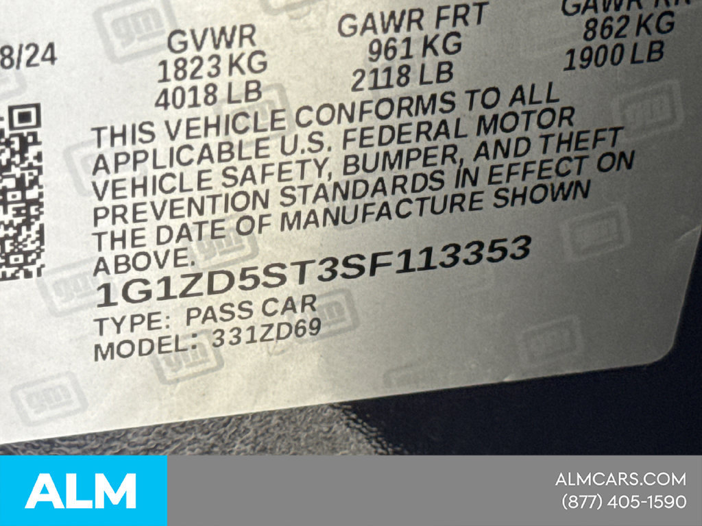 Used 2025 Chevrolet Malibu LT FWD image 35