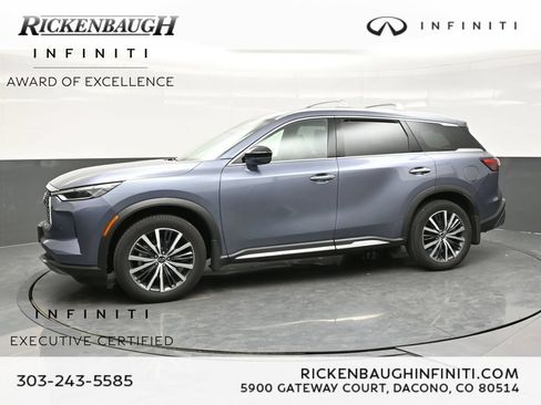 Certified 2025 INFINITI QX60 Sensory w/ Vision Package AWD/4WD image 3