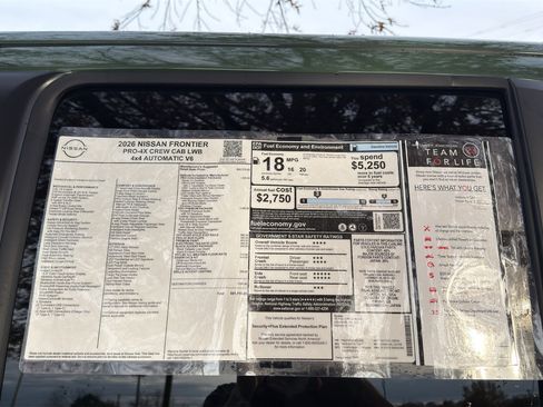 New 2026 Nissan Frontier PRO-4X w/ Pro Premium Package image 12