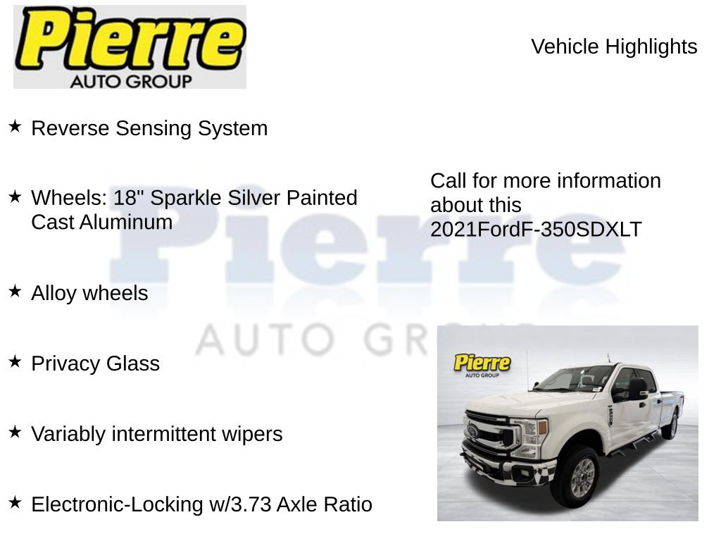 Used 2021 Ford F350 XLT w/ XLT Value Package AWD/4WD image 22