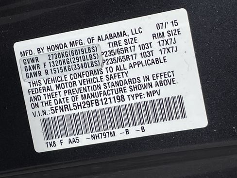 Used 2015 Honda Odyssey LX image 29