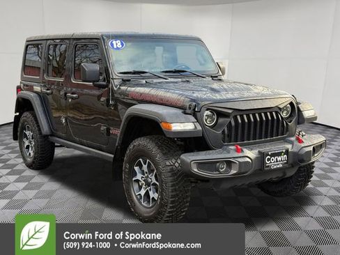Used 2018 Jeep Wrangler Unlimited Rubicon w/ Cold Weather Group image 1
