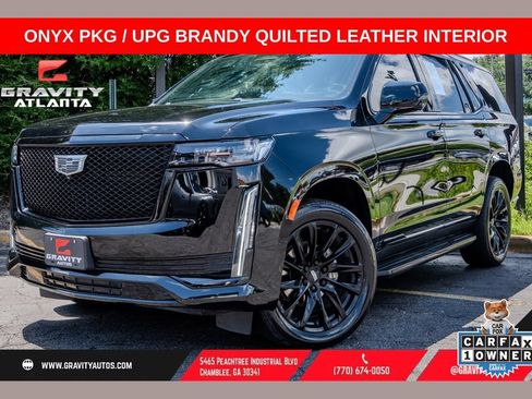 Used 2024 Cadillac Escalade Sport w/ LPO, ONYX Package AWD/4WD image 1