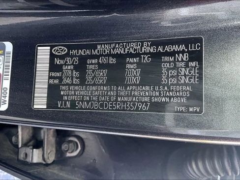 Certified 2024 Hyundai Tucson SEL image 33