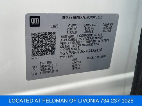 Certified 2023 Chevrolet Traverse LS w/ Safety Package FWD image 10
