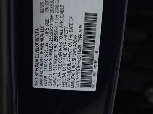 Used 2025 Honda Pilot Touring image 33