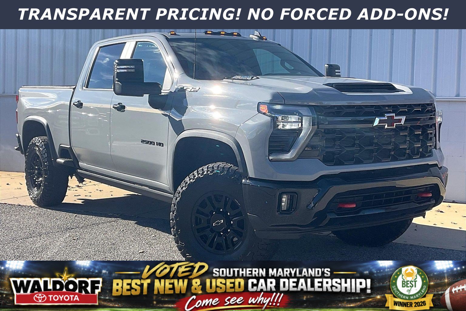 Used 2024 Chevrolet Silverado 2500 ZR2 w/ Technology Package AWD/4WD image 1