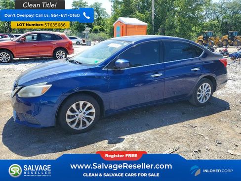 Used 2019 Nissan Sentra SV FWD image 1