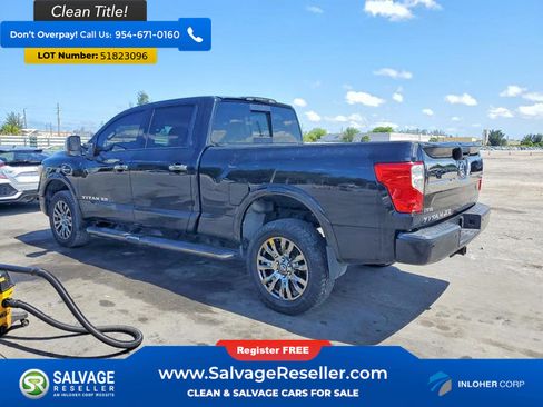 Used 2017 Nissan Titan Platinum Reserve AWD/4WD image 3