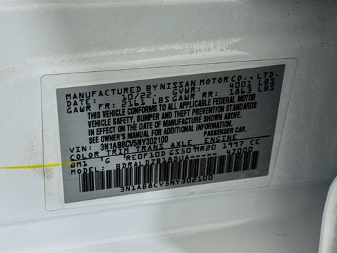 Used 2022 Nissan Sentra SV w/ Trunk Package FWD image 39