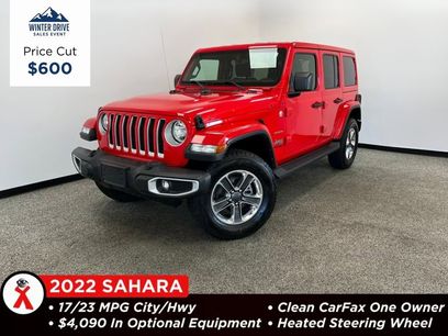 Used 2022 Jeep Wrangler Unlimited Sahara w/ Cold Weather Group
