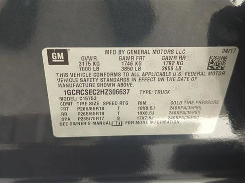 Used 2017 Chevrolet Silverado 1500 LTZ image 26